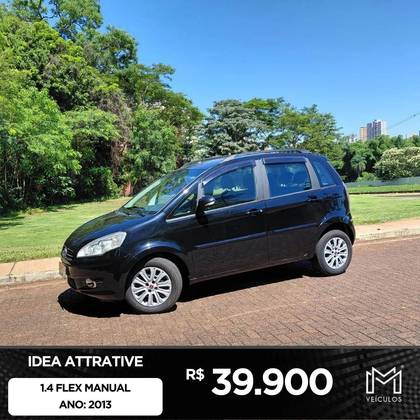 FIAT IDEA 1.4 MPI ATTRACTIVE 8V FLEX 4P MANUAL